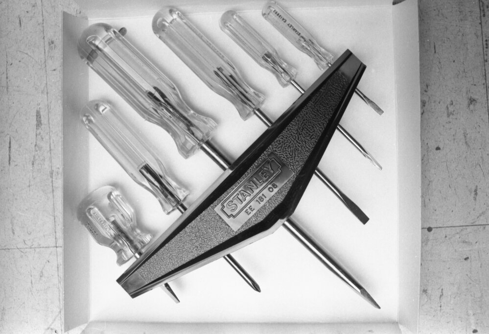 Set of Stanley Screwdrivers, Ipswich, February 1978