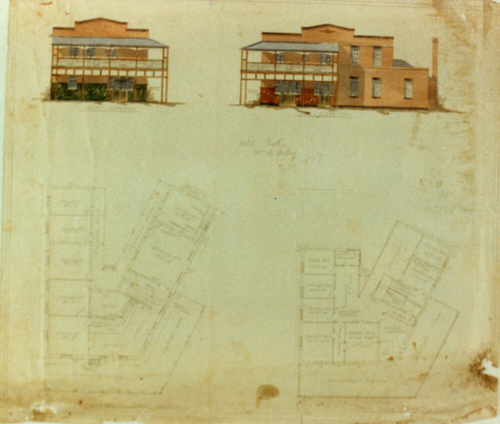 Hotel at Gatton, Architectural Plan, February 1927