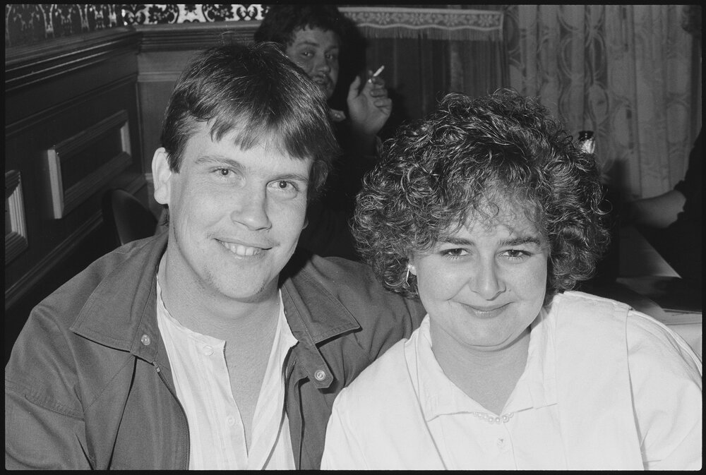 Unidentified couple, Ipswich, August 1985