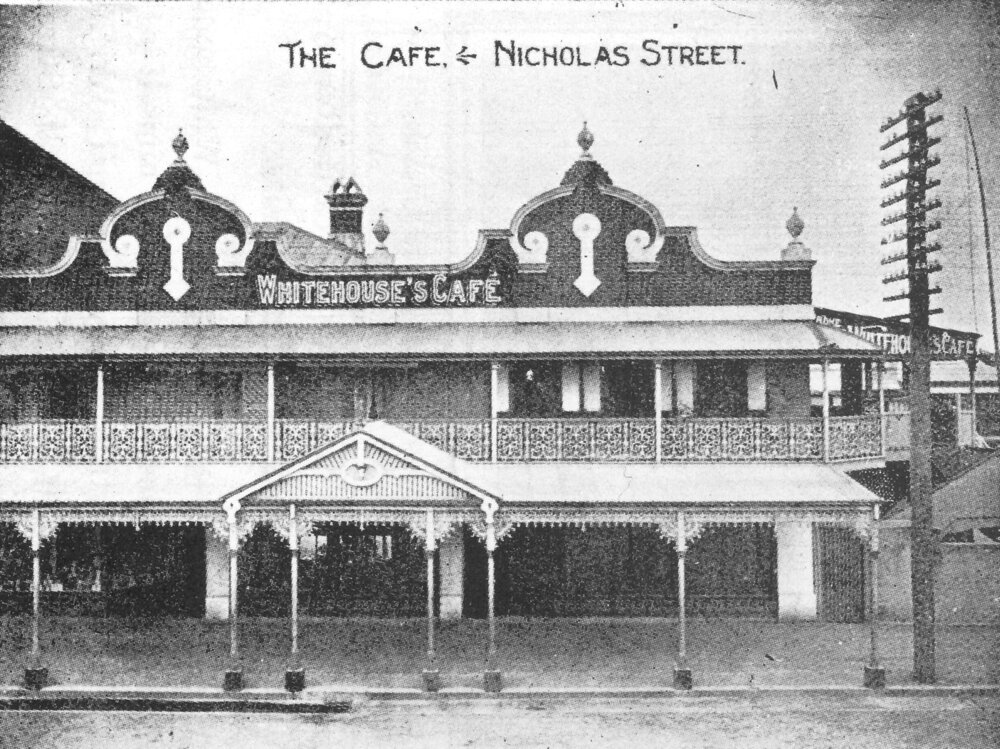 Whitehouse's Cafe, Nicholas Street, Ipswich, c.1910