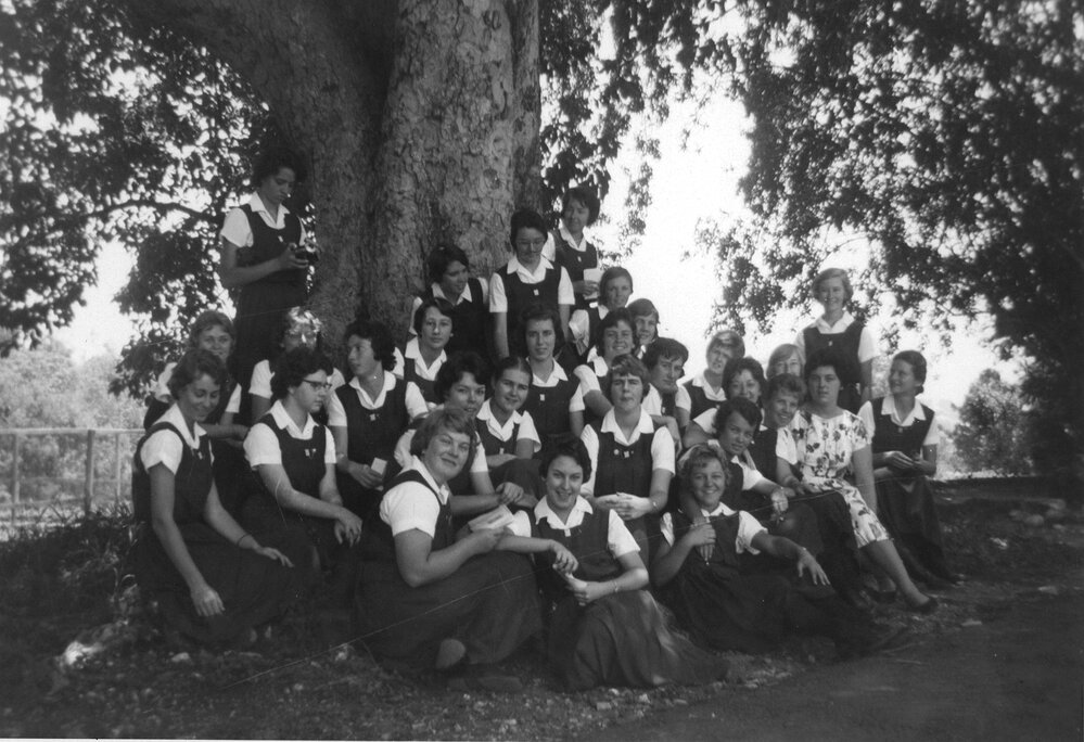Ipswich Girls' Grammar School, 6th Form students, December 1961