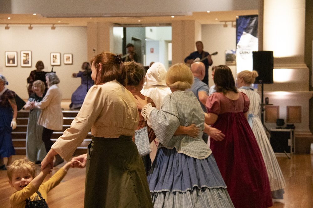 Limestone Frolic, held at the former Town Hall (Ipswich Art Gallery), Galvanized: A Festival of Heritage, September 2023