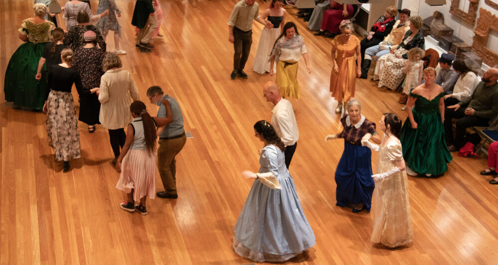 Limestone Frolic, held at the former Town Hall (Ipswich Art Gallery), Galvanized: A Festival of Heritage, September 2023