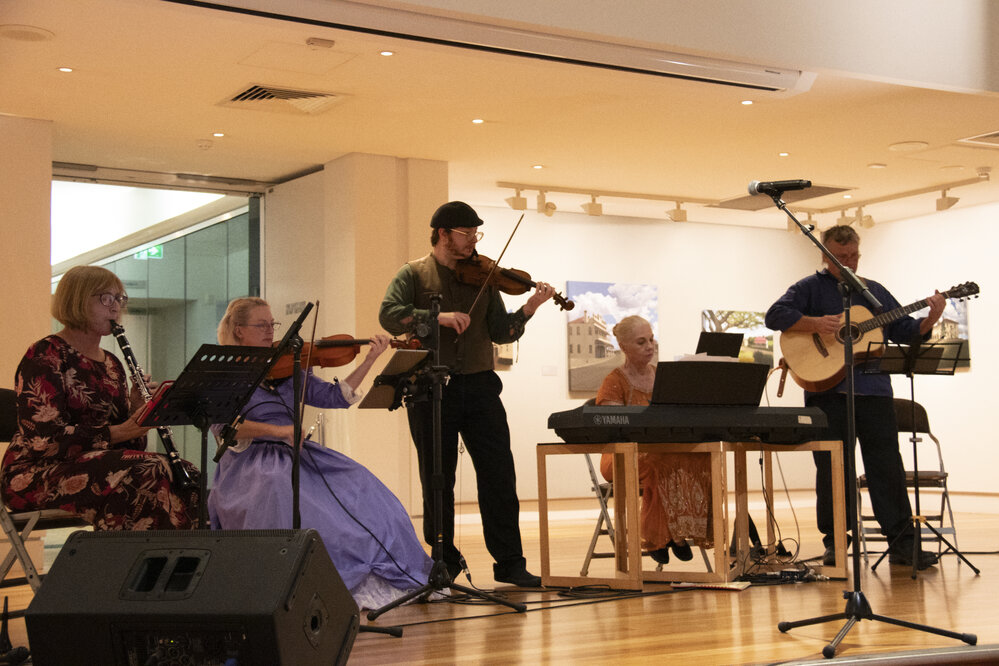 Limestone Frolic, held at the former Town Hall (Ipswich Art Gallery), Galvanized: A Festival of Heritage, September 2023