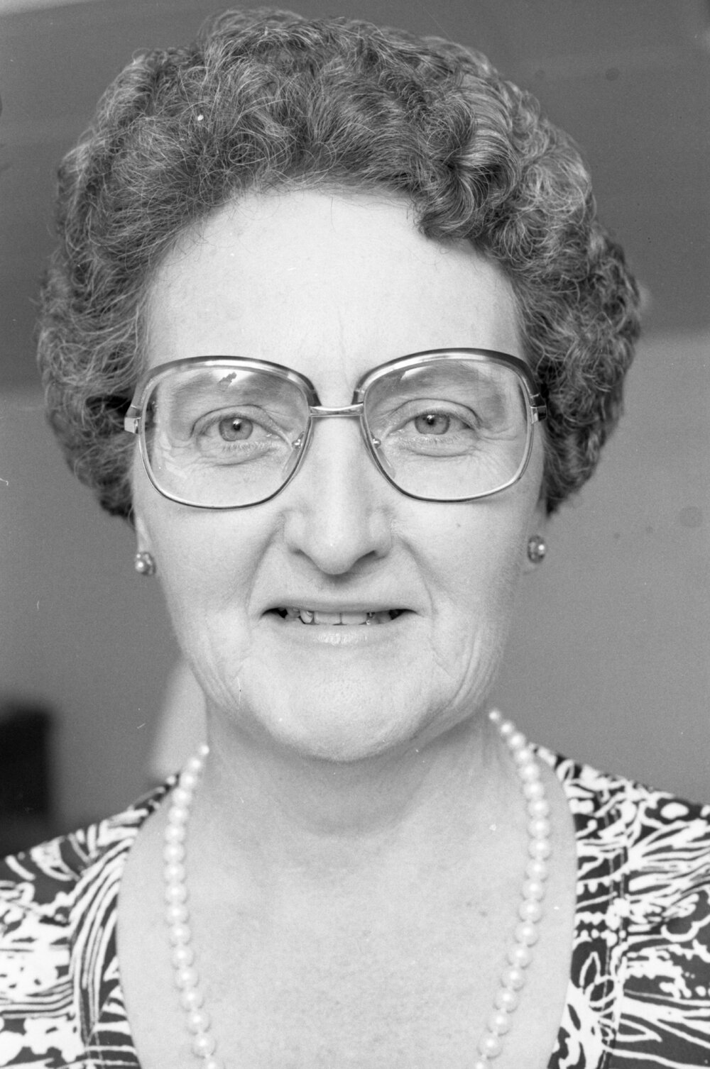 Beryl Johnston, Ipswich, March 1978
