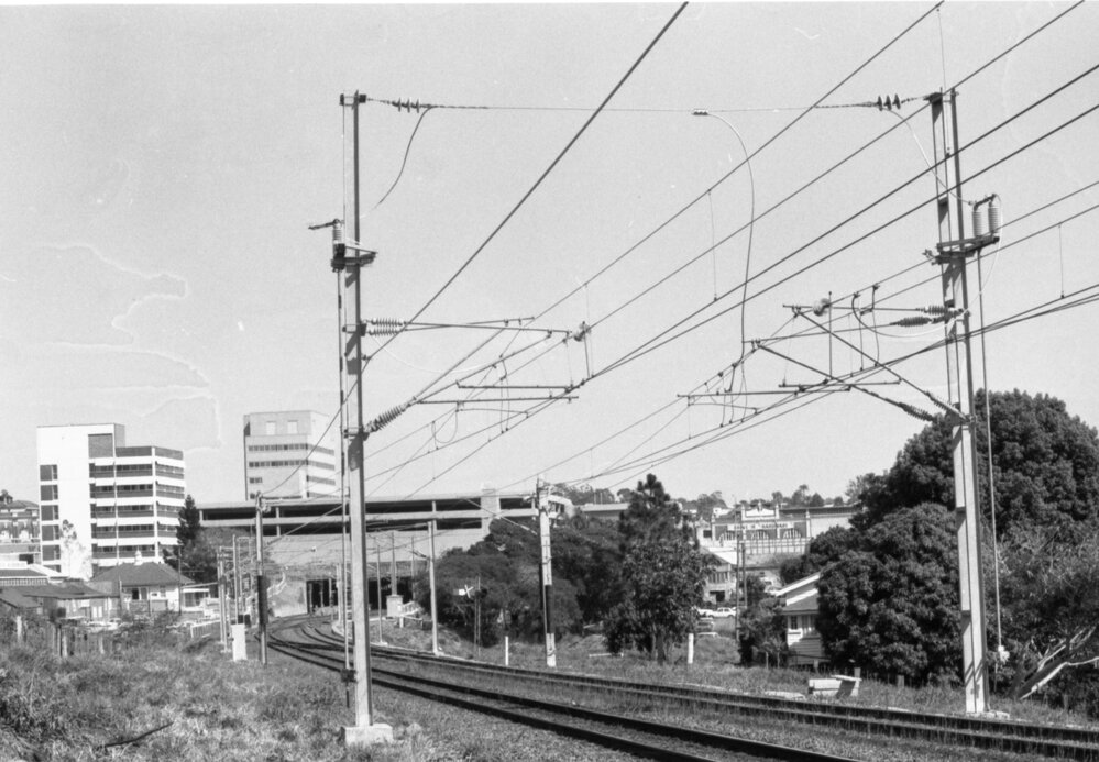 Outside Ipswich Train Station, Ipswich, September 1980