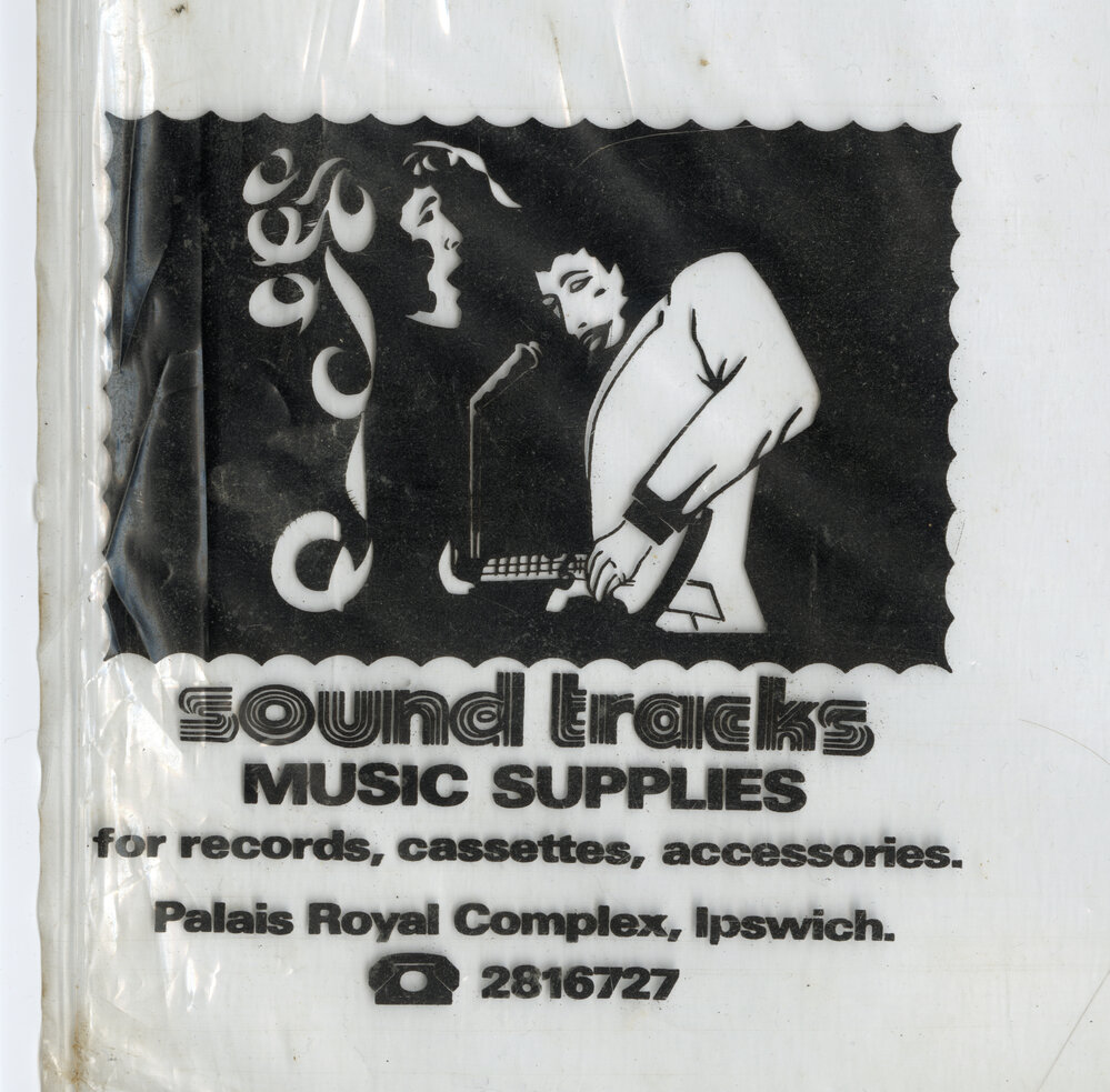 Sound Tracks Music Supplies, Record Sleeve, late 1970s