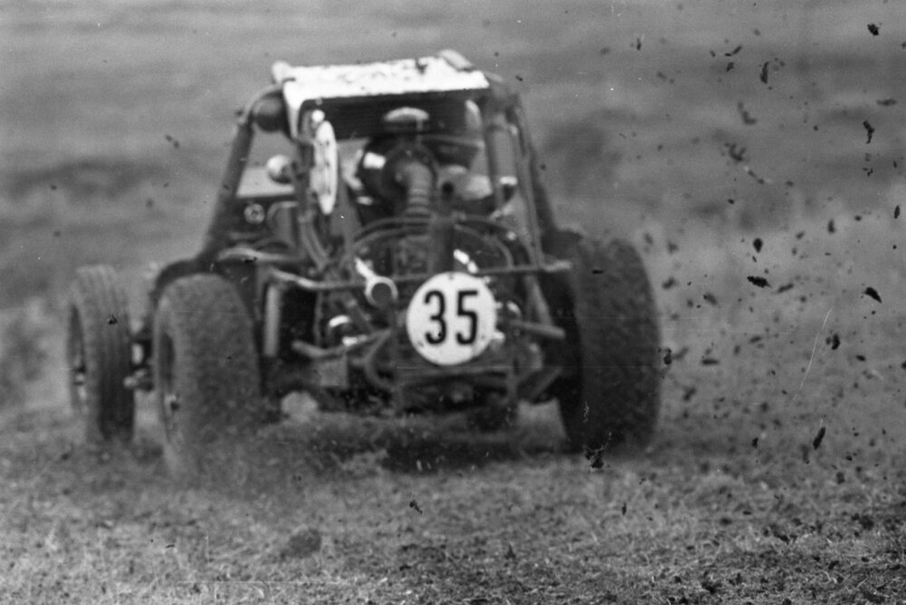 Sprint Car, No. 35, racing in the 1979 Queensland Times Off-Road Spectacular, Minden, Somerset, November 1979