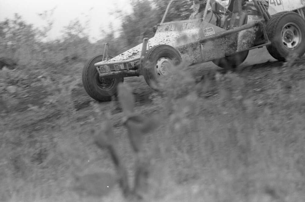 Sprint Car, No. 40, racing in the 1979 Queensland Times Off-Road Spectacular, Minden, Somerset, November 1979