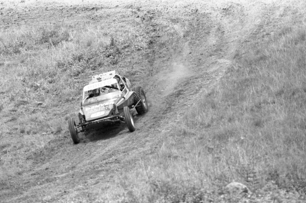 SORE Buggy, No. 22, driven by Tom Poots, racing in the 1979 Queensland Times Off-Road Spectacular, Minden, Somerset, November 1979