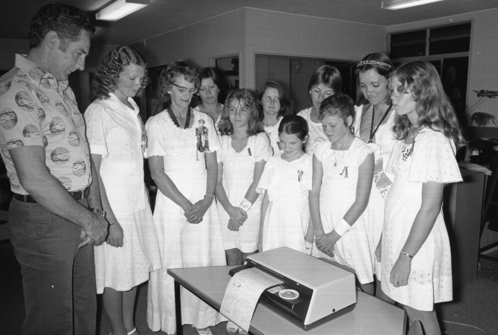 International Order of the Rainbow for Girls, Ipswich, 11th October 1977