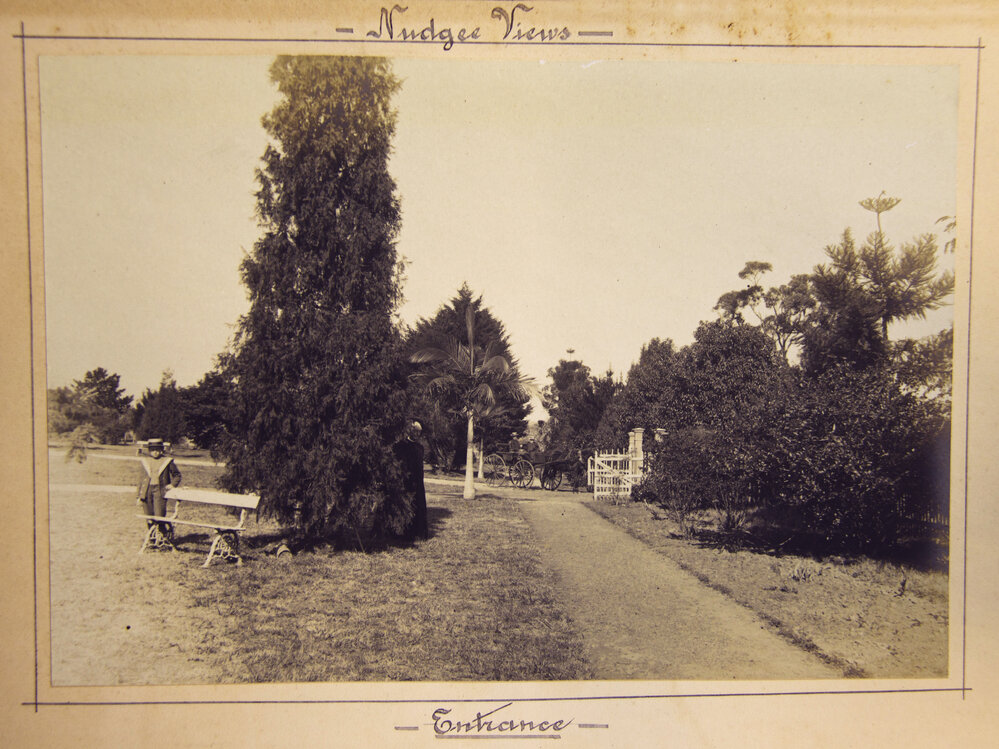 Entrance to Nudgee College, Boondall, Brisbane, 1904