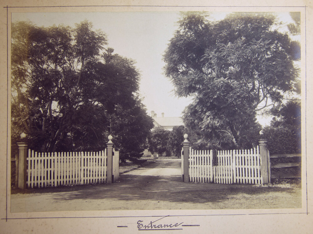 Entrance to St Vincent's Convent, Nudgee, Brisbane, 1904