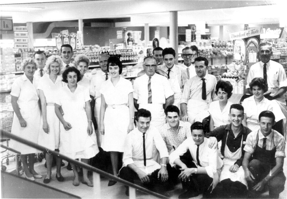 Cribb & Foote Grocery Department, c.1963 Picture Ipswich