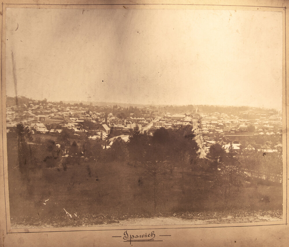 View of Ipswich from Limestone Hill, Ipswich, 1904
