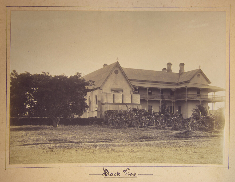 Back view of St Vincent's Convent, Nudgee, Brisbane, 1904