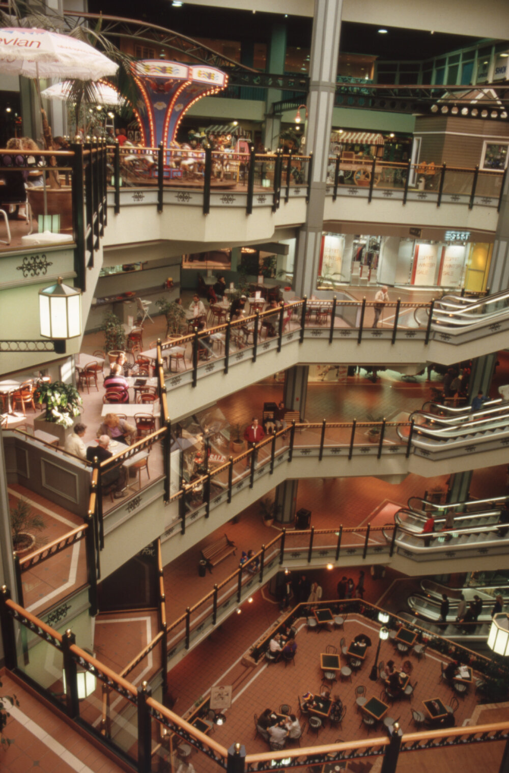 The Myer Centre, Brisbane, 1988