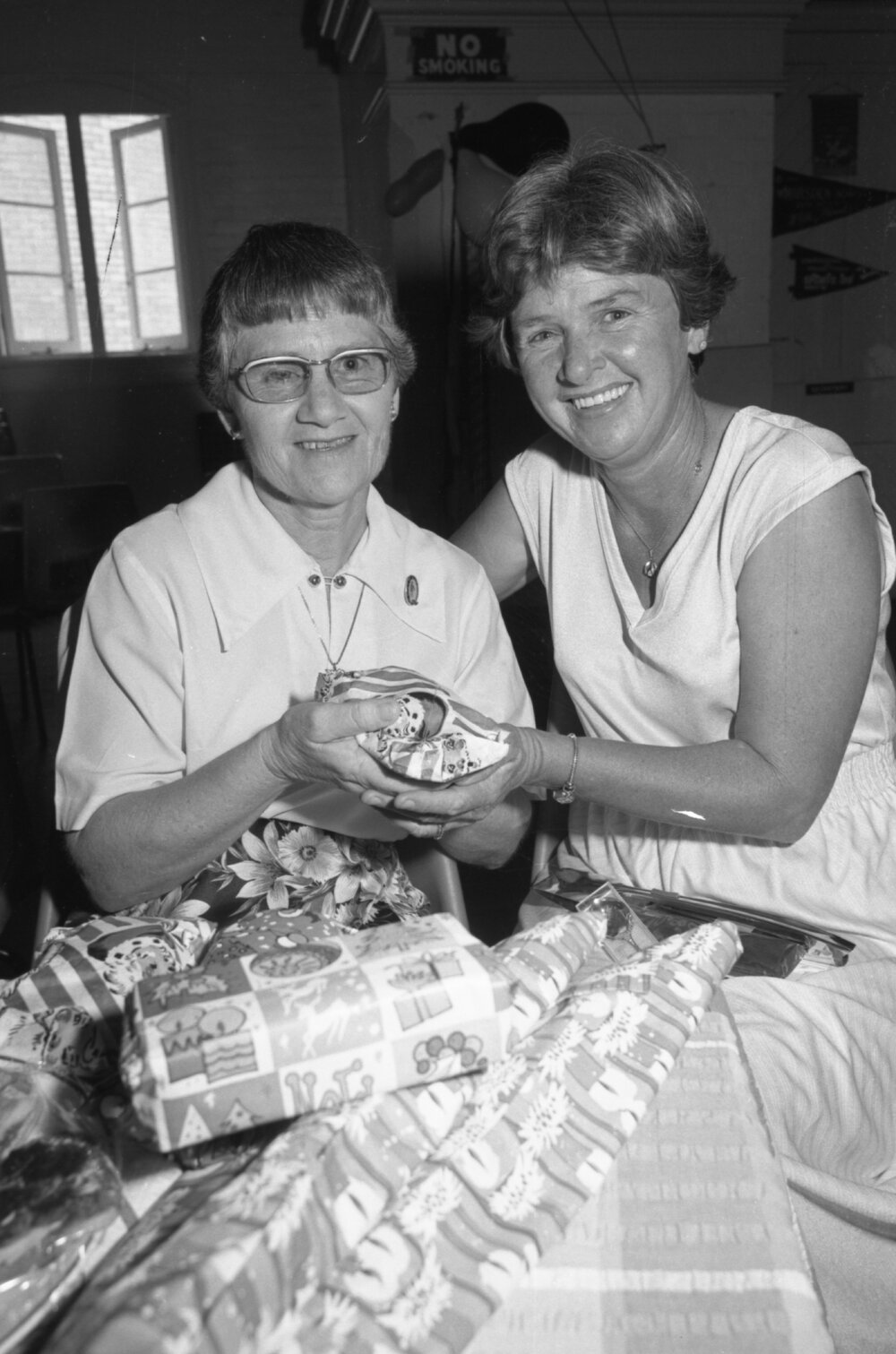 Christmas Party for members of the Blind Community, Ipswich, November 1979