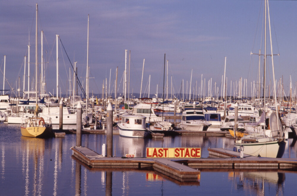 Docks, thought to be on the Gold Coast, 1988
