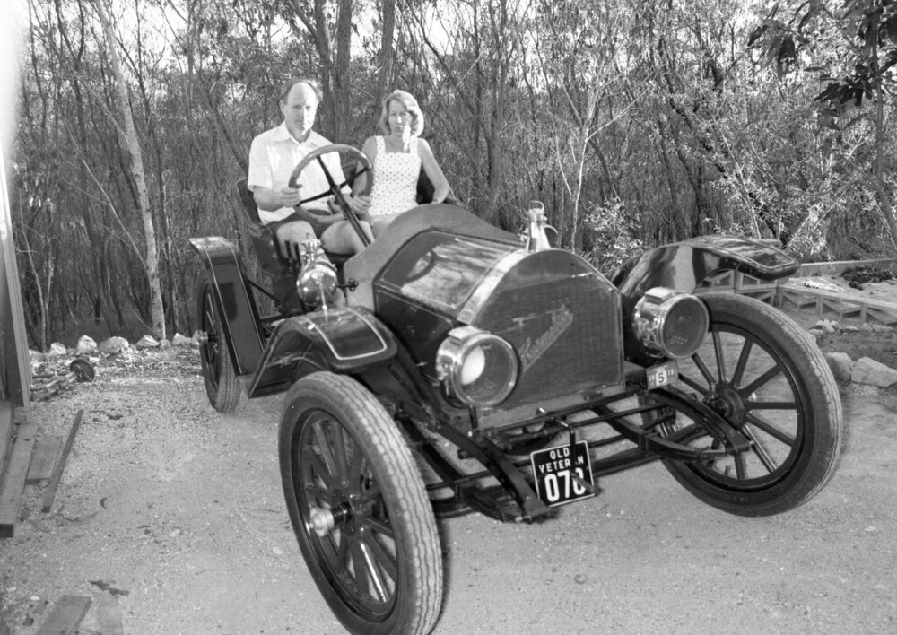 Hupmobile Vintage car, Ipswich, 13th October 1977