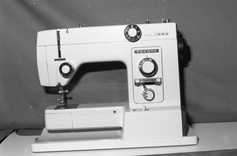 Toyota 5000 sewing machine, Ipswich, 20th October 1977