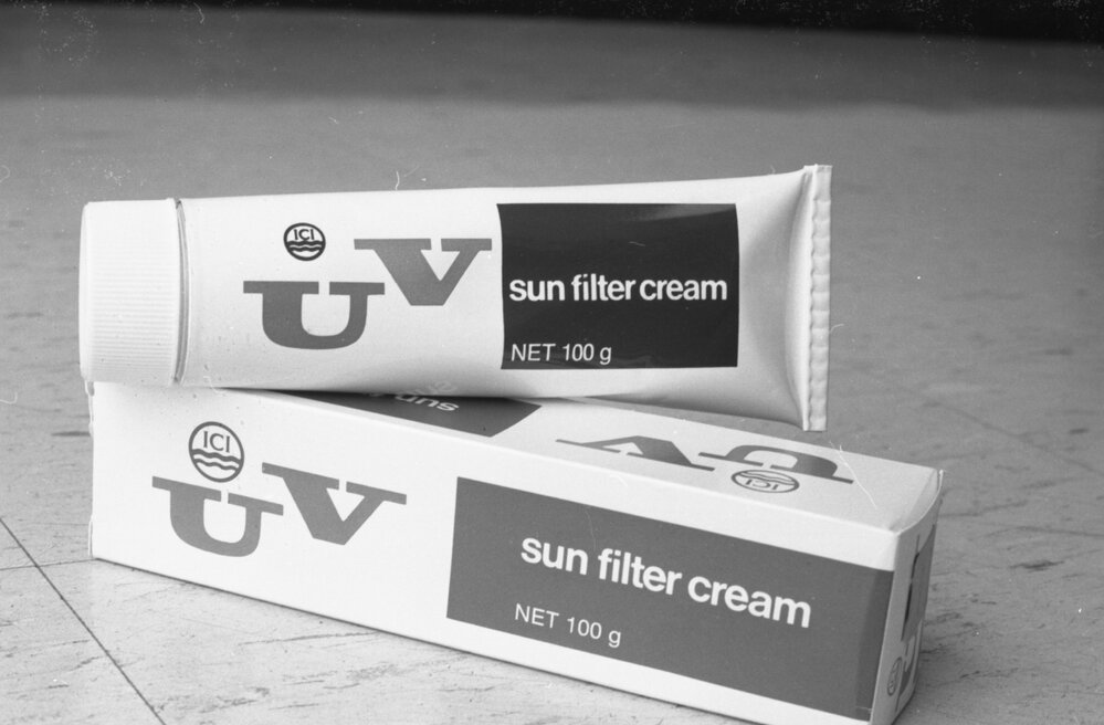 UV Sun Filter Cream, Ipswich, 25th October 1977