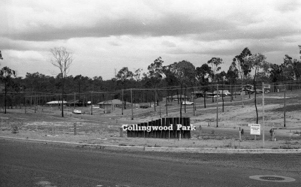 Collingwood Park development, Collingwood Park, 25th October 1977