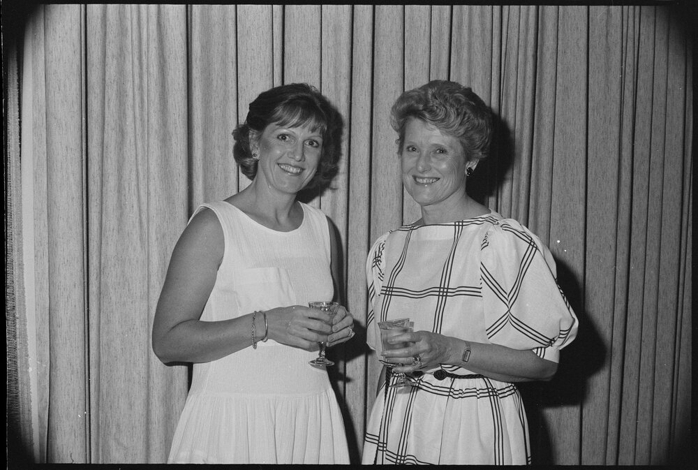 Two unidentified women, Ipswich, February 1985