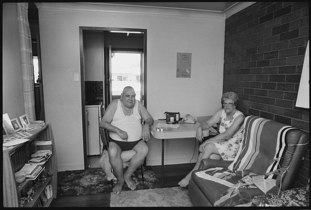 Unidentified couple, Ipswich, January 1986