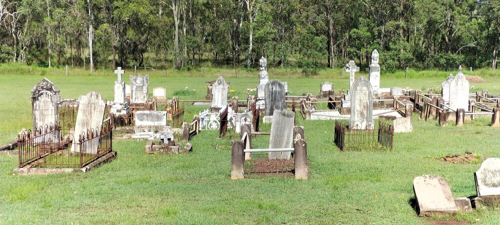 Haigslea Cemetery, Haigslea Cemetery Road, Nos. 33-41, Haigslea, Ipswich, 2024