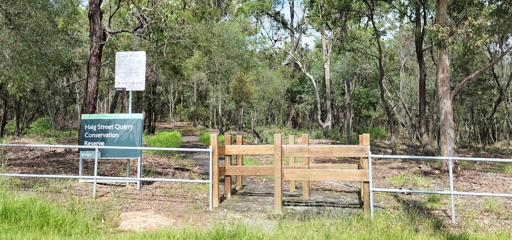 Triassic Fossil Bed, Haig Street Quarry Conservation Reserve, High Street, No. 39, Brassall, Ipswich, 2024