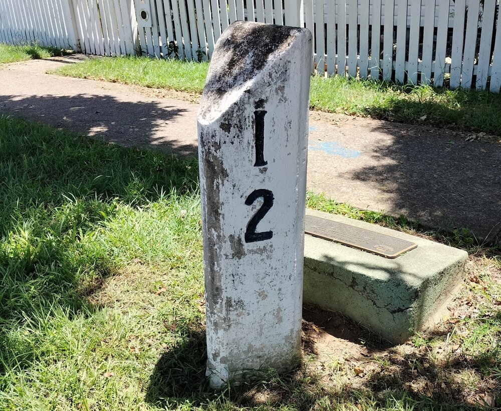 Ipswich&ndash;Gatton Road Distance Marker, Pine Mountain Road, No. 48, North Ipswich, 2024 