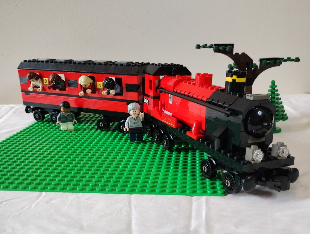Brickswich version of Restored locomotive, engine No. 6, travelling from Swanbank to Racecourse, from 1990