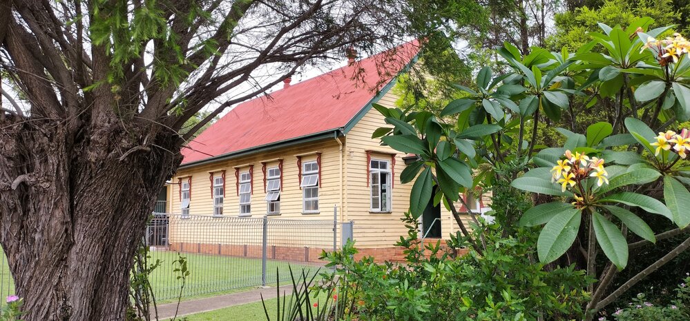 Former Church of Christ Complex, East Ipswich, Brisbane Road, No. 63, Newtown, Ipswich, 2023