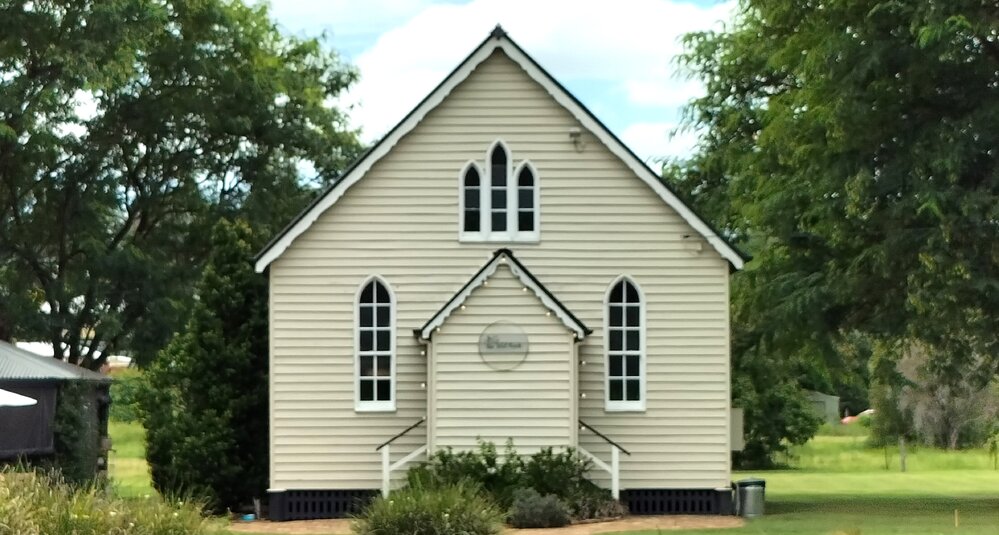 Former Marburg German Baptist Church, Queen Street, Nos. 89&ndash;93, Marburg, Ipswich, 2024
