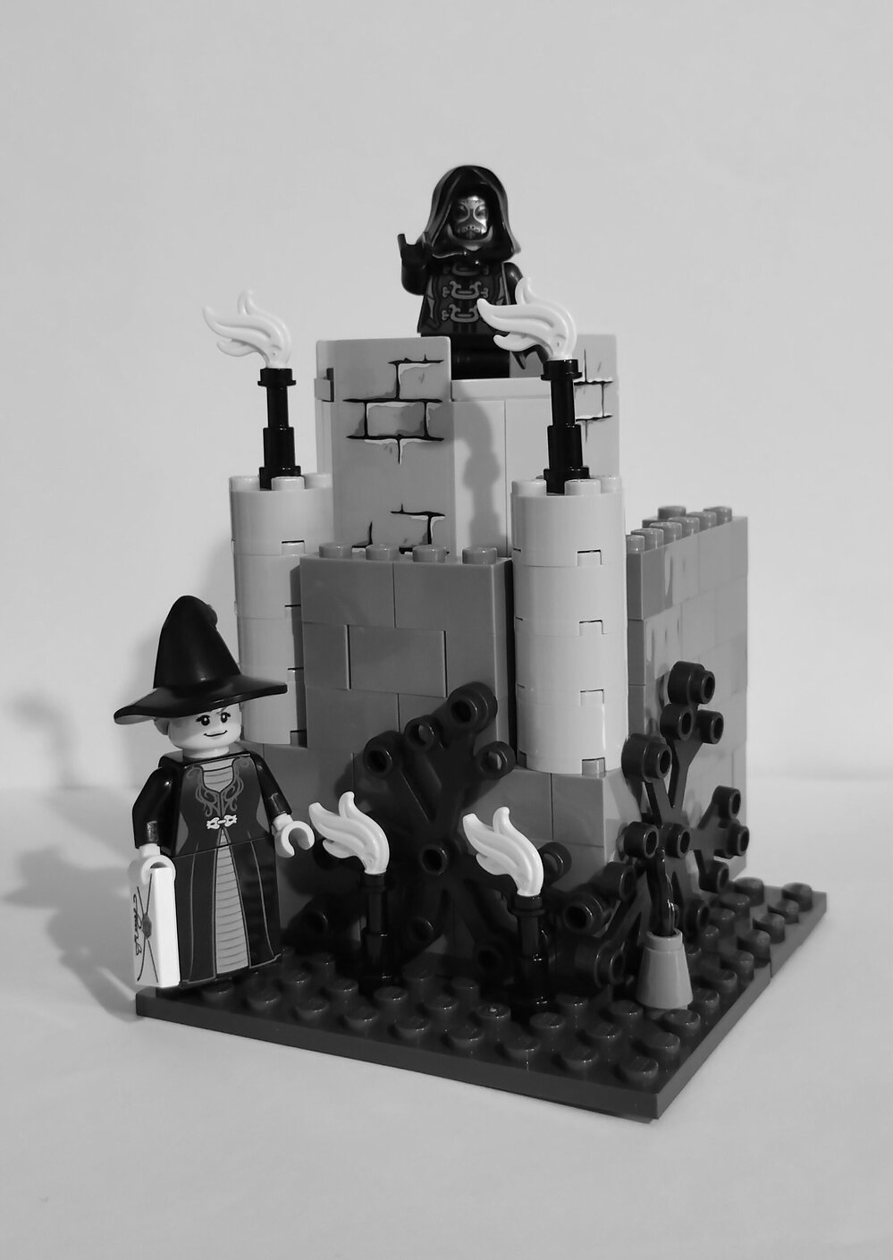 Brickswich version of Boris the Black Knight on the First Provincial Building Society Float at the Ipswich Colour Festival Parade, from 1980