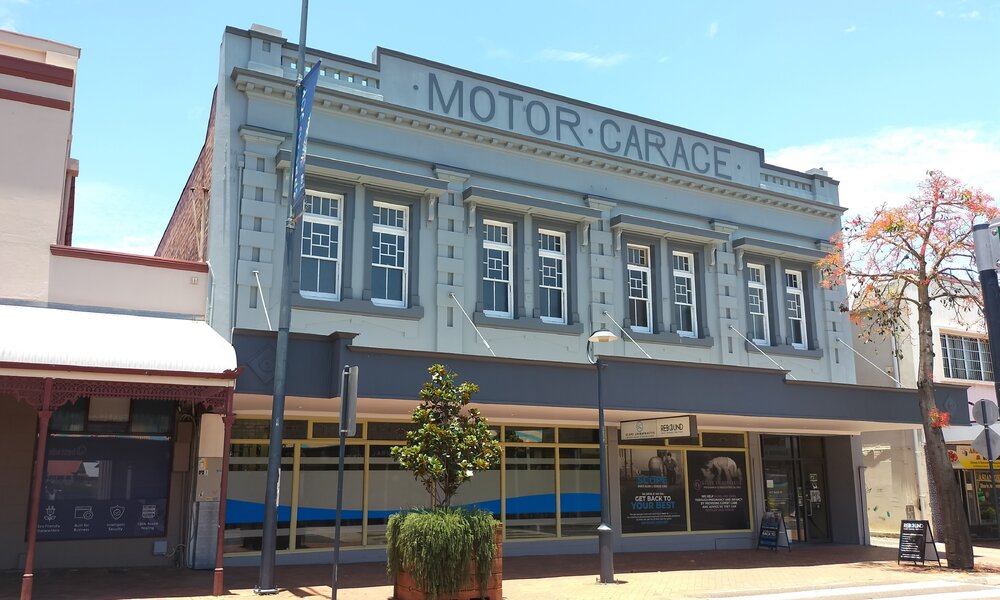 Former Cribb &amp; Foote Motor Garage, Brisbane Street, no. 144, Ipswich, 2023