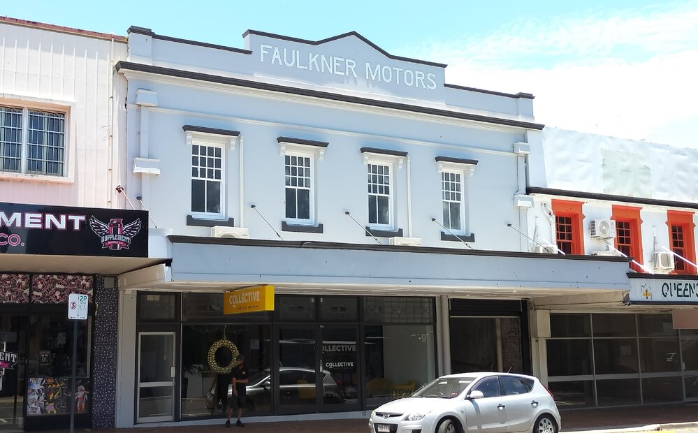 Former Faulkner Motors, Brisbane Street, No. 150, Ipswich, 2023