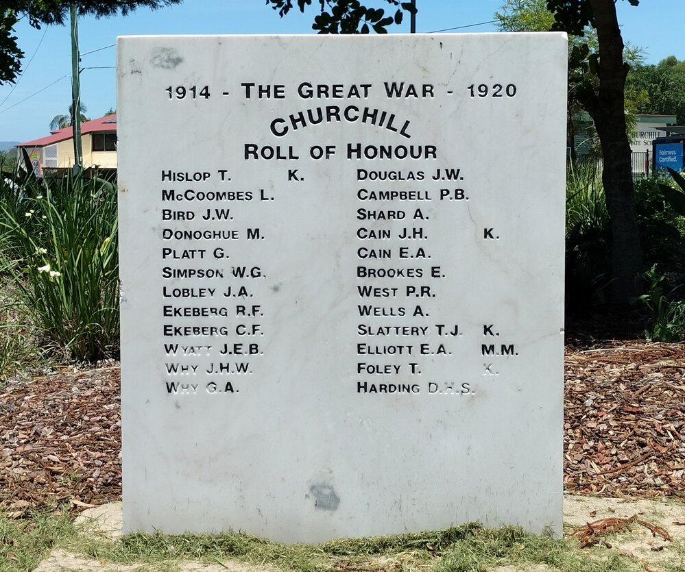 Churchill Honour Stone, Lobley Park, Warwick Road, No. 243A, Churchill, Ipswich, 2024