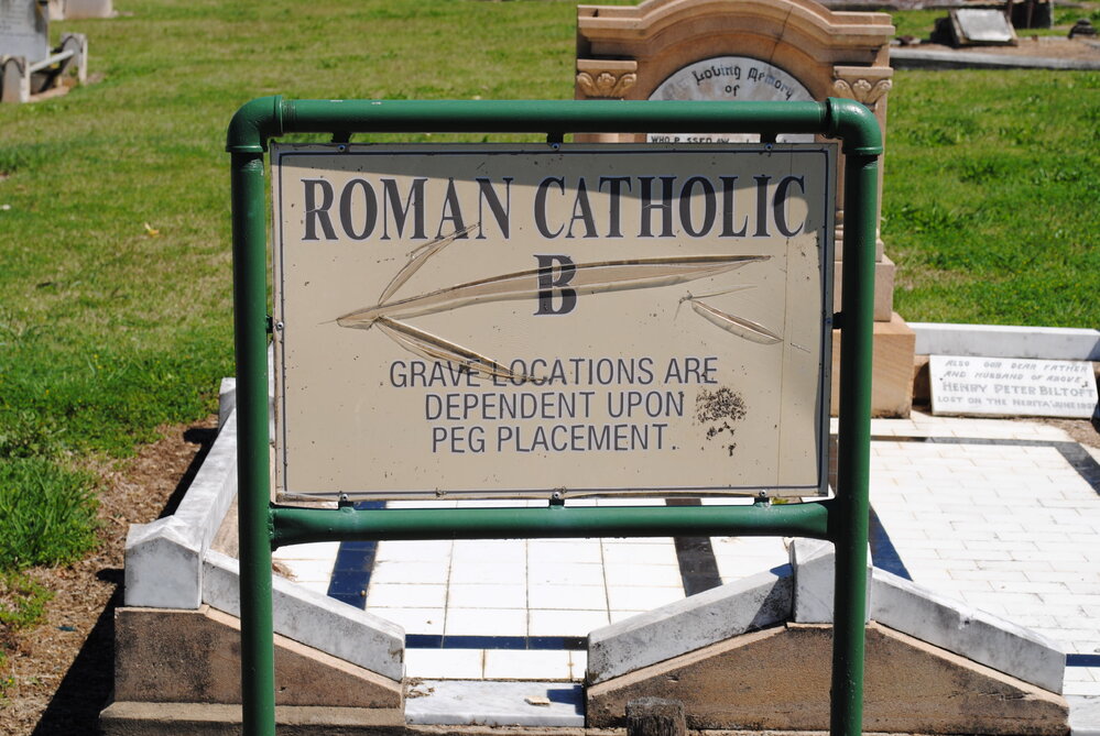 Roman Catholic B, sign