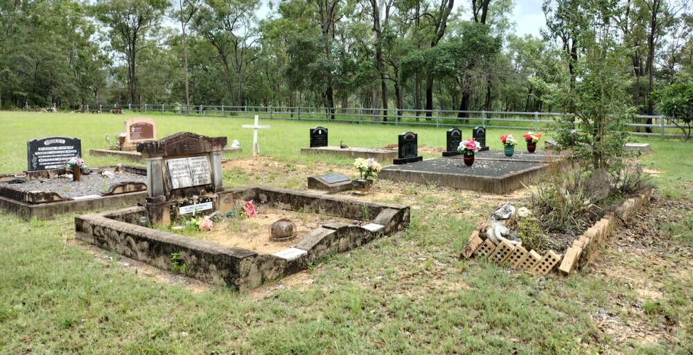 Mt Mort Cemetery, Grandchester-Mt Mort Road, No. 1505, Mt Mort, Ipswich, 2024