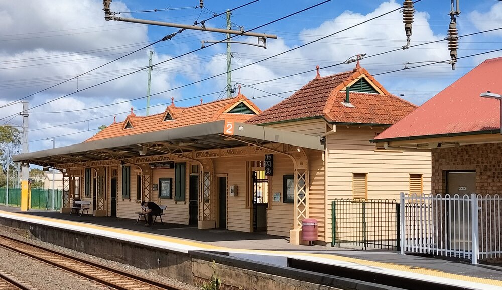 Redbank Railway Station, Brisbane Road, Redbank, Ipswich, 2023