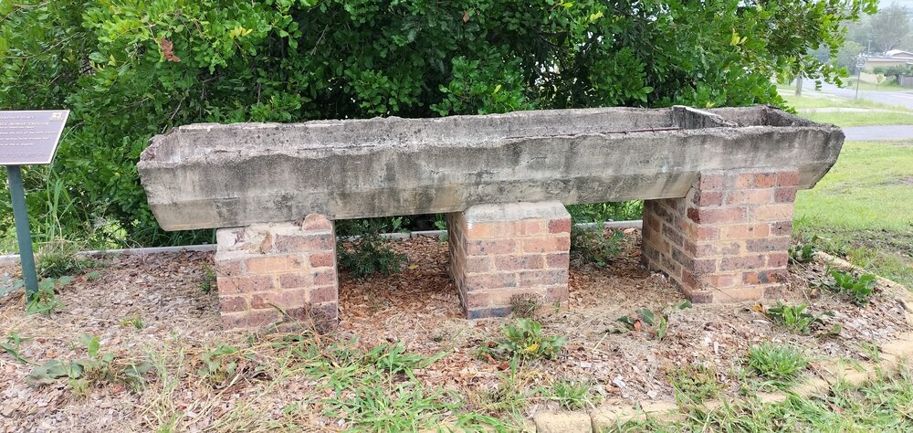 Tivoli Hill Horse Trough, Tantivy Street, and Moores Pocket Road, (corner of), Tivoli, Ipswich, 2024
