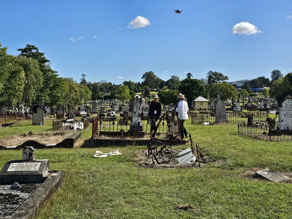 UniSQ Field Day Workshop, Ipswich General Cemetery, 2024