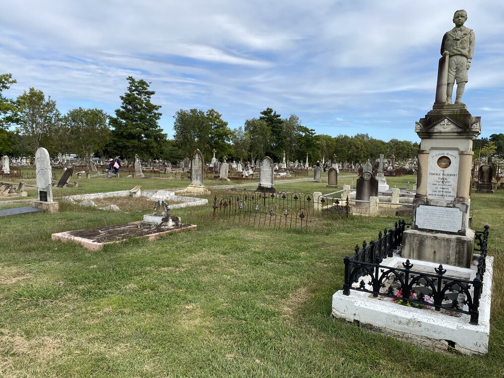 UniSQ Field Day Workshop, Ipswich General Cemetery, 2024