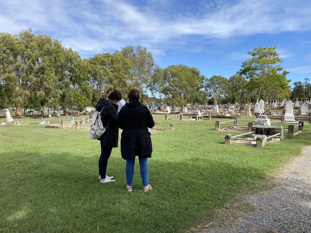 UniSQ Field Day Workshop, Ipswich General Cemetery, 2024