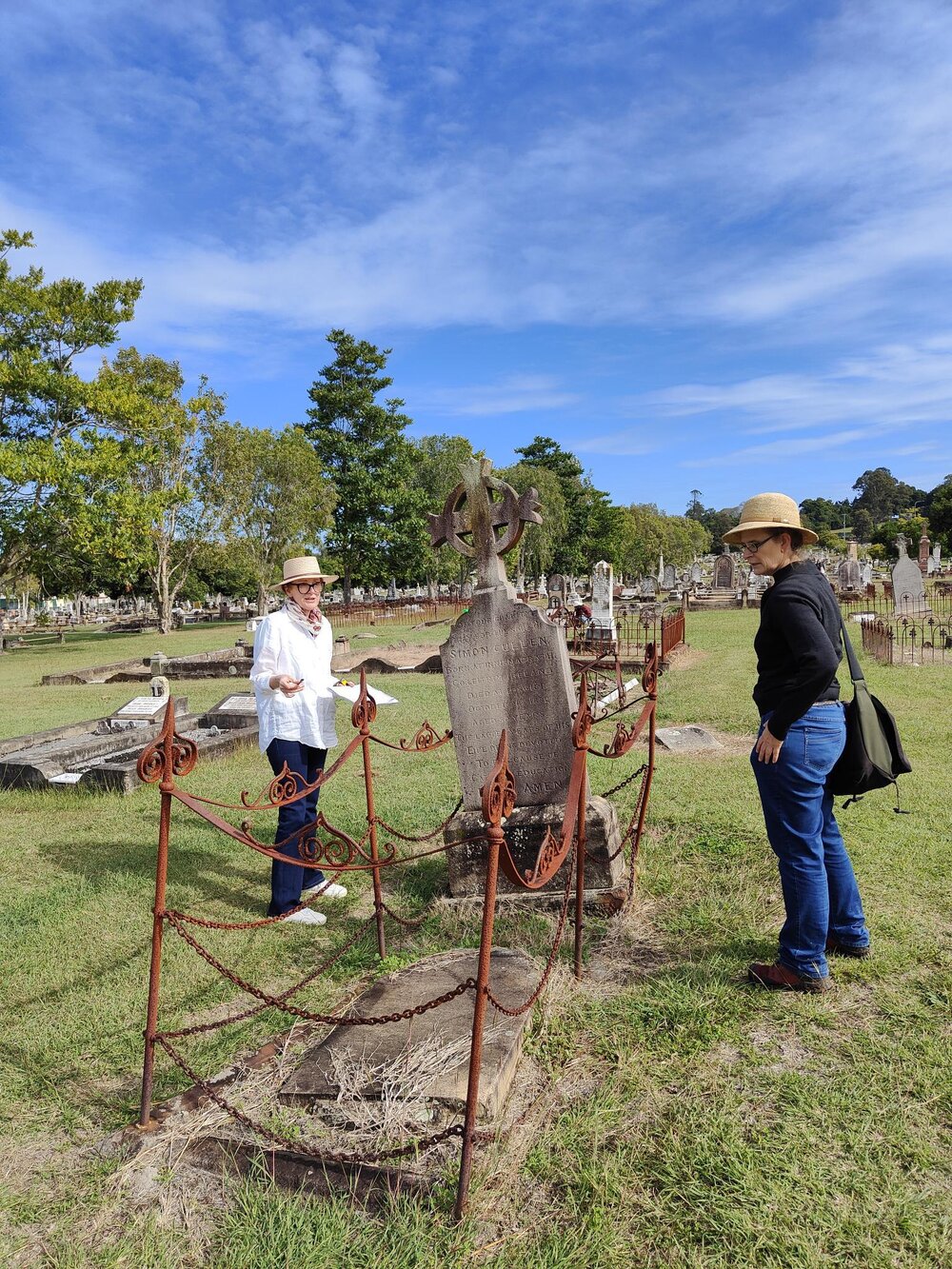 UniSQ Field Day Workshop, Ipswich General Cemetery, 2024