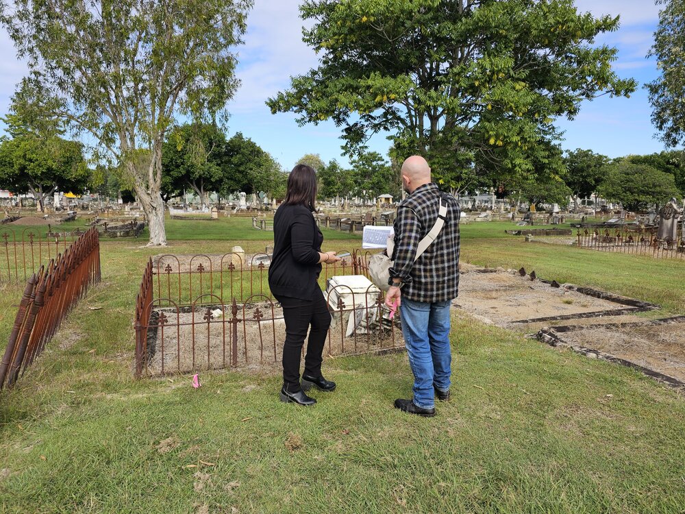 UniSQ Field Day Workshop, Ipswich General Cemetery, 2024
