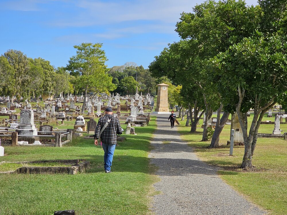 UniSQ Field Day Workshop, Ipswich General Cemetery, 2024