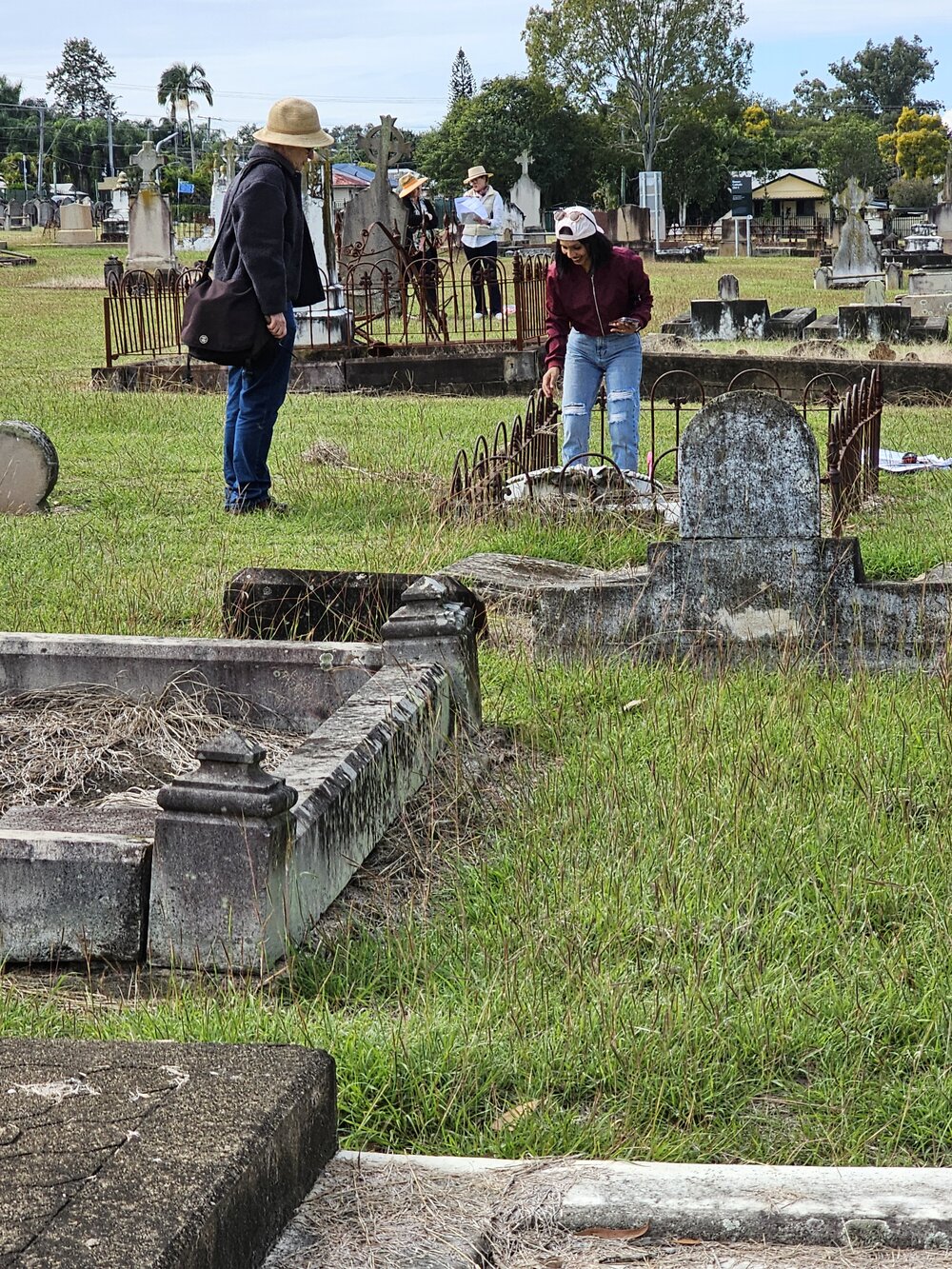UniSQ Field Day Workshop, Ipswich General Cemetery, 2024